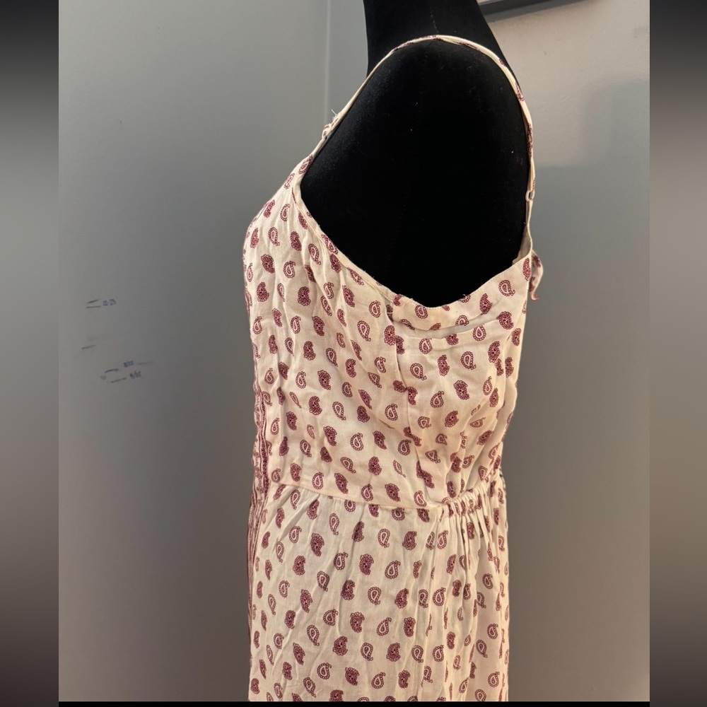 Exist Boho Patchwork Open Back Double Tie Side Sl… - image 3